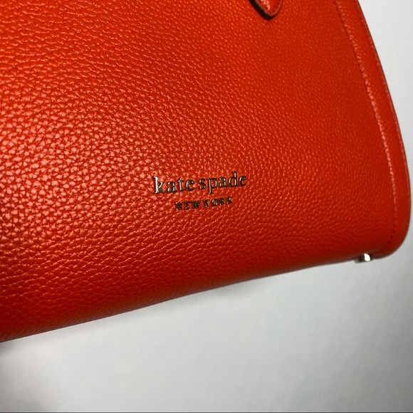 Kate Spade Knott Medium Satchel in Tamarillo - Picture 8 of 16